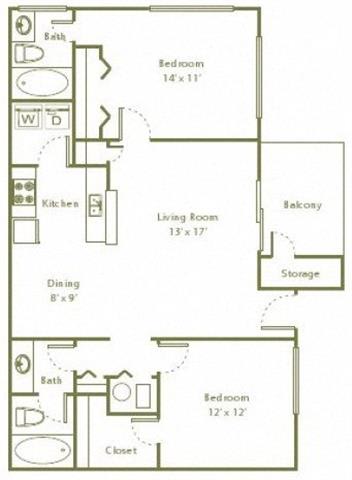 Floor Plans Of Wynnwood Vinings In Atlanta Ga